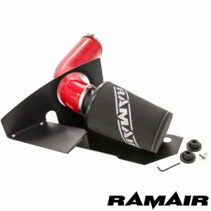 Kit de inducción Ramair Performance en color rojo para 2.0 TSI TFSI MK6 GTI VRS A3 Leon - JSK-123-RD