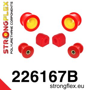 Kit de Silentblocks de poliuretano para eje delantero Grupo VAG - 226167B