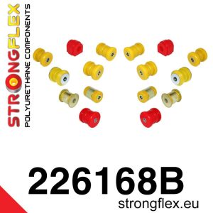 Kit de Silentblocks de poliuretano para eje trasero Grupo VAG - 226168B