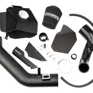 Kit de inducción de espuma de alto rendimiento con tapa de carbono para BMW 135i 235i M2 3.0T N55 - JSK-310-BK